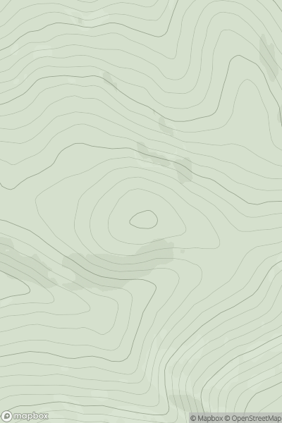 Thumbnail image for Scawd Law [The River Tweed to the English Border] showing contour plot for surrounding peak